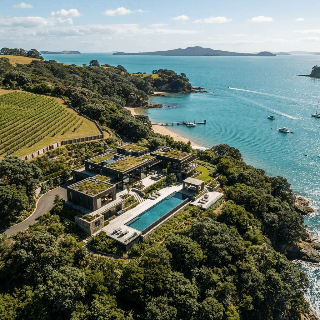 Illustrative view of 345 Gordons Road, Woodside Bay, Waiheke Island